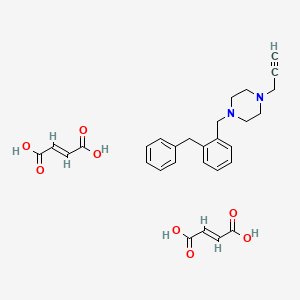 1-((2-(Phenylmethyl)phenyl)methyl)-4-(2-propynyl)piperazine dimaleate