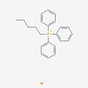 molecular formula C23H26BrP B1273014 戊基三苯基溴化鏻 CAS No. 21406-61-1