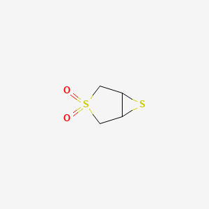 molecular formula C4H6O2S2 B1273019 3,6-Dithiabicyclo[3.1.0]hexane 3,3-dioxide CAS No. 81591-82-4