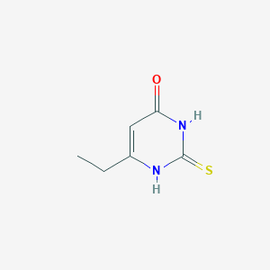molecular formula C6H8N2OS B1273022 6-乙基-4-羟基-2-巯基嘧啶 CAS No. 53939-83-6