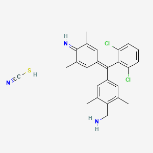 molecular formula C25H25Cl2N3S B12730256 Einecs 281-955-2 CAS No. 84074-42-0