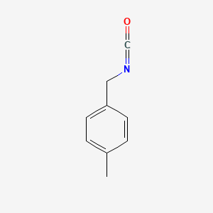 molecular formula C9H9NO B1273037 4-Methylbenzyl isocyanate CAS No. 56651-57-1