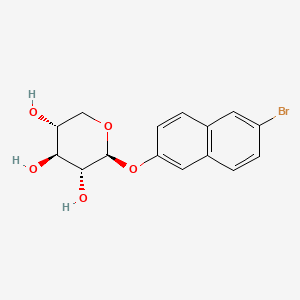 molecular formula C15H15BrO5 B1273041 6-Bromo-2-naphthyl beta-D-xylopyranoside CAS No. 69594-75-8