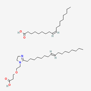 molecular formula C43H80N2O5 B12730457 Einecs 303-438-3 CAS No. 94199-65-2