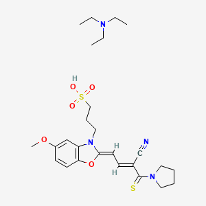 molecular formula C26H38N4O5S2 B12730491 Einecs 248-981-6 CAS No. 28344-99-2