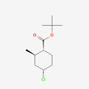 molecular formula C12H21ClO2 B12730598 Trimedlure C CAS No. 5748-23-2