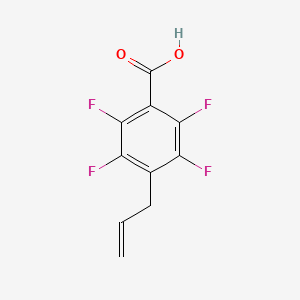 molecular formula C10H6F4O2 B1273067 4-Allyl-2,3,5,6-tetrafluorobenzoic acid CAS No. 79538-02-6