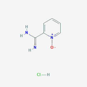 molecular formula C6H8ClN3O B1273071 2-Carbamimidoylpyridine 1-oxide hydrochloride CAS No. 845291-51-2