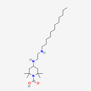 Ethanediamide, N-(1-acetyl-2,2,6,6-tetramethyl-4-piperidinyl)-N'-dodecyl-