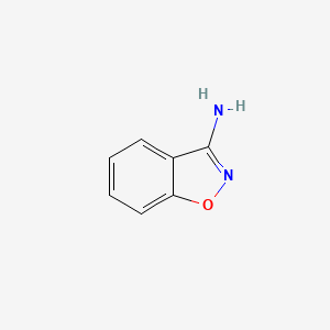 molecular formula C7H6N2O B1273075 1,2-苯并异恶唑-3-胺 CAS No. 36216-80-5