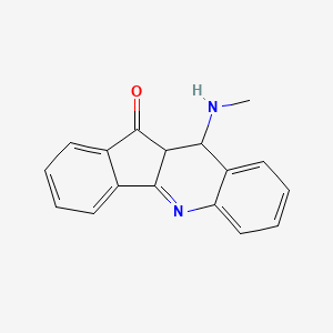 10,10a-Dihydro-10-(methylamino)-11H-indeno(1,2-b)quinolin-11-one