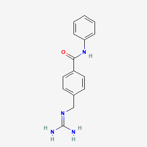 Benzamide, 4-(((aminoiminomethyl)amino)methyl)-N-phenyl-