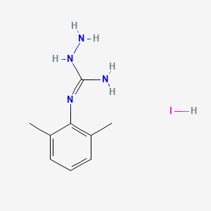 B1273089 1-Amino-3-(2,6-dimethylphenyl)guanidine hydroiodide CAS No. 68569-67-5