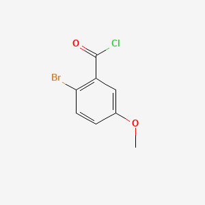 molecular formula C8H6BrClO2 B1273091 2-溴-5-甲氧基苯甲酰氯 CAS No. 56658-04-9