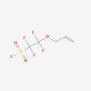 molecular formula C5H5F5O3S B1273098 2-烯丙氧基-1,1,2,2-四氟乙烷磺酰氟 CAS No. 73606-13-0