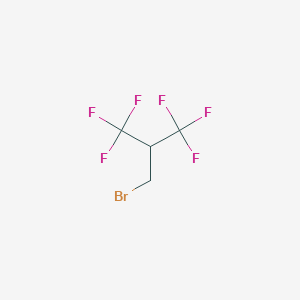 molecular formula C4H3BrF6 B1273103 2-(Bromomethyl)-1,1,1,3,3,3-hexafluoropropane CAS No. 382-14-9