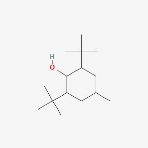molecular formula C15H30O B1273105 2,6-Di-tert-butyl-4-methylcyclohexanol CAS No. 163119-16-2