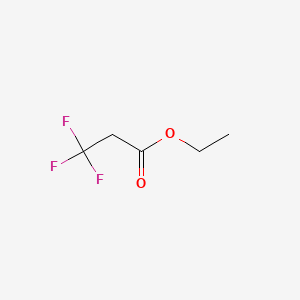 molecular formula C5H7F3O2 B1273106 3,3,3-三氟丙酸乙酯 CAS No. 352-23-8