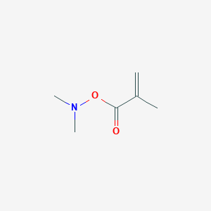 molecular formula C6H11NO2 B12731079 Methacrylic acid dimethylamino ester CAS No. 2511161-60-5