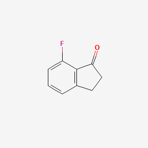 molecular formula C9H7FO B1273118 7-氟-1-茚酮 CAS No. 651735-59-0