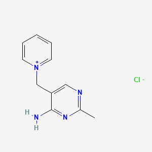 Pyridinium, 1-((4-amino-2-methyl-5-pyrimidinyl)methyl)-, chloride