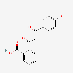 4'-Methoxy dibenzoylmethane-2-carboxylic acid