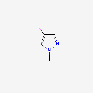 molecular formula C4H5IN2 B1273130 4-碘-1-甲基-1H-吡唑 CAS No. 39806-90-1