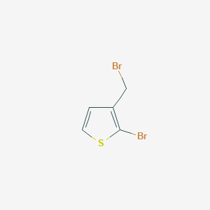 B1273136 2-Bromo-3-(bromomethyl)thiophene CAS No. 40032-76-6