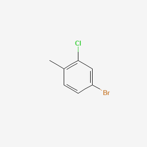 molecular formula C7H6BrCl B1273142 4-溴-2-氯甲苯 CAS No. 89794-02-5