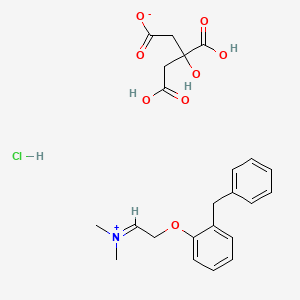 (2-(2-Benzylphenoxy)ethyl)dimethylammonium dihydrogen citrate hydrochloride