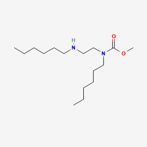 Methyl hexyl(2-(hexylamino)ethyl)carbamate