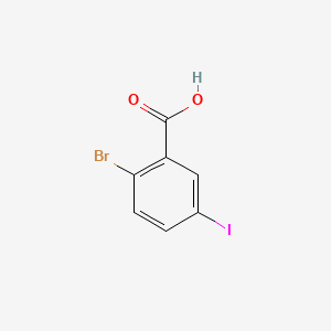 molecular formula C7H4BrIO2 B1273148 2-Bromo-5-iodobenzoic acid CAS No. 25252-00-0
