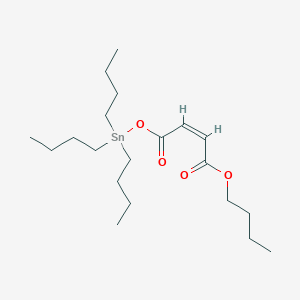 molecular formula C20H38O4Sn B12731509 Tributyltin butyl maleate CAS No. 66899-70-5