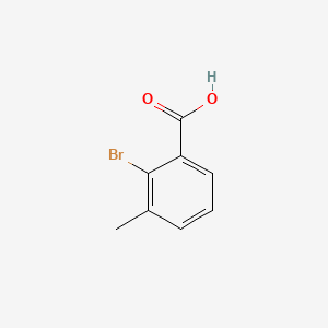 molecular formula C8H7BrO2 B1273154 2-溴-3-甲基苯甲酸 CAS No. 53663-39-1