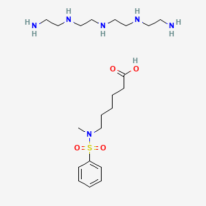 molecular formula C21H42N6O4S B12731558 Einecs 305-149-8 CAS No. 94349-32-3