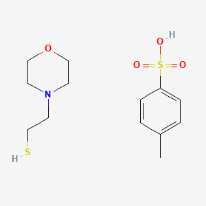 4-Morpholineethanethiol, 4-methylbenzenesulfonate (salt)