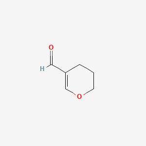 B1273168 3,4-dihydro-2H-pyran-5-carbaldehyde CAS No. 25090-33-9