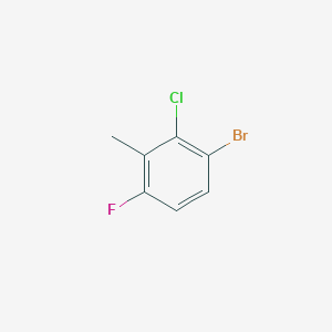 molecular formula C7H5BrClF B1273176 3-溴-2-氯-6-氟甲苯 CAS No. 203302-92-5