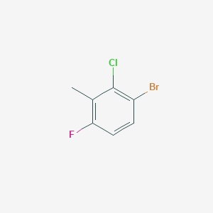 molecular formula C7H5BrClF B1273176 3-Bromo-2-cloro-6-fluorotolueno CAS No. 203302-92-5