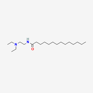 Tetradecanamide, N-(2-(diethylamino)ethyl)-