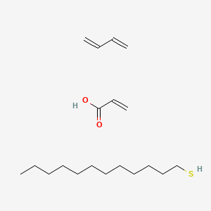 2-Propenoic acid, telomer with 1,3-butadiene and 1-dodecanethiol