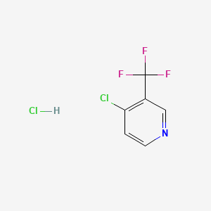 molecular formula C6H4Cl2F3N B1273185 4-氯-3-(三氟甲基)吡啶盐酸盐 CAS No. 732306-24-0