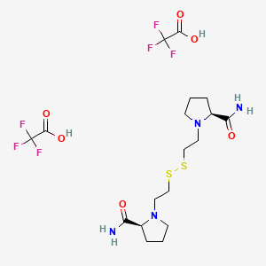 N,N'-Bis(prolyl)cystamine bis(trifluoroacetate)