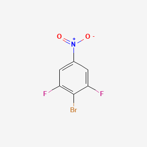molecular formula C6H2BrF2NO2 B1273210 2-Bromo-1,3-difluoro-5-nitrobenzene CAS No. 886762-62-5