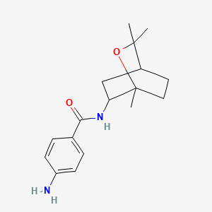 p-Amino-N-(1,8-epoxy-p-menth-2-yl)benzamide