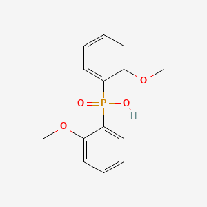 Phosphinic acid, bis(o-methoxyphenyl)-