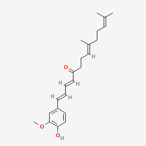 9,13-Dimethyl-1-(4-hydroxy-3-methoxyphenyl)-1,3,8,12-tetradecatetraen-5-one