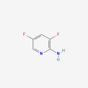 molecular formula C5H4F2N2 B1273219 2-Amino-3,5-difluoropyridine CAS No. 732306-31-9