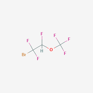 molecular formula C3HBrF6O B1273238 1-溴-1,1,2-三氟-2-(三氟甲氧基)乙烷 CAS No. 2356-55-0