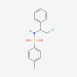 Benzenesulfonamide, N-(2-chloro-1-phenylethyl)-4-methyl-